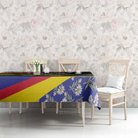 Andorra Tablecloth with Edelweiss Mountain Landscape Design - Wonder Print Shop