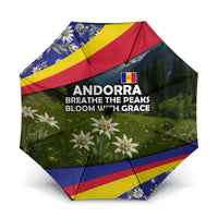 Andorra Umbrella with Edelweiss Mountain Landscape Design - Wonder Print Shop