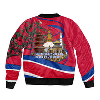 Nepal Constitution Day Bomber Jacket Himalayan Temples Danphe Himalayan Monal Floral