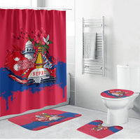 Nepal Constitution Day September 19 Bathroom Set Himalayan Temples Heritage Flag Dove