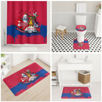 Nepal Constitution Day September 19 Bathroom Set Himalayan Temples Heritage Flag Dove
