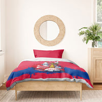 Nepal Constitution Day September 19 Bedding Set Himalayan Temples Heritage Flag Dove