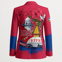 Nepal Constitution Day September 19 Blazer Himalayan Temples Heritage Flag Dove