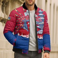 Nepal Constitution Day September 19 Bomber Puffer Jacket Himalayan Temples Heritage Flag Dove