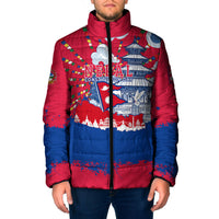 Nepal Constitution Day September 19 Padded Jacket Himalayan Temples Heritage Flag Dove