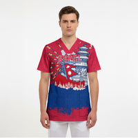 Nepal Constitution Day September 19 Scrub Top Himalayan Temples Heritage Flag Dove