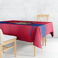 Nepal Constitution Day September 19 Tablecloth Himalayan Temples Heritage Flag Dove