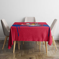 Nepal Constitution Day September 19 Tablecloth Himalayan Temples Heritage Flag Dove