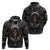 Skull Native American Warrior Hoodie - Wonder Print Shop