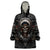 Skull Native American Warrior Wearable Blanket Hoodie - Wonder Print Shop