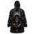 Skull Native American Warrior Wearable Blanket Hoodie - Wonder Print Shop