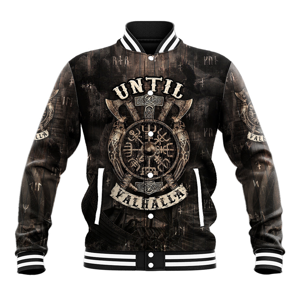 Until Valhalla Viking Baseball Jacket - Wonder Print Shop