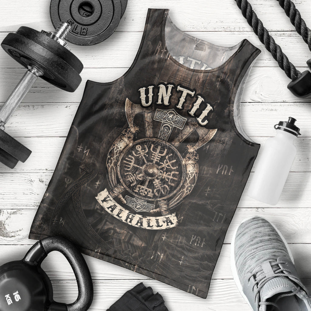 Until Valhalla Viking Men Tank Top - Wonder Print Shop