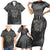 Fenir Viking Family Matching Short Sleeve Bodycon Dress and Hawaiian Shirt Better to be a Wolf of Odin - Wonder Print Shop