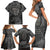 Fenir Viking Family Matching Short Sleeve Bodycon Dress and Hawaiian Shirt Better to be a Wolf of Odin - Wonder Print Shop