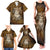 Odin Viking Family Matching Tank Maxi Dress and Hawaiian Shirt Valknut, Ravens, and Enchanted Forest - Wonder Print Shop