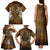 Odin Viking Family Matching Tank Maxi Dress and Hawaiian Shirt Valknut, Ravens, and Enchanted Forest - Wonder Print Shop