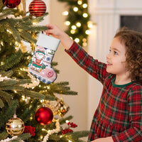 Cat I Do It For Donuts Christmas Stocking Xmas Holiday Patterns - Wonder Print Shop
