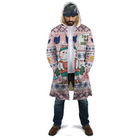 Cat I Do It For Donuts Christmas Cloak Xmas Holiday Patterns - Wonder Print Shop