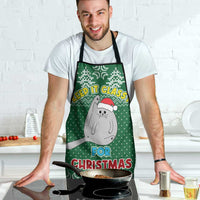 Cat Keep It Classy Christmas Apron Xmas Holiday Patterns - Wonder Print Shop