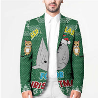 Cat Keep It Classy Christmas Blazer Xmas Holiday Patterns - Wonder Print Shop