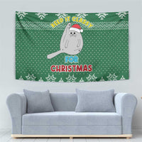 Cat Keep It Classy Christmas Tapestry Xmas Holiday Patterns - Wonder Print Shop