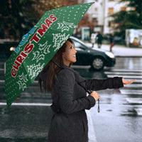 Cat Keep It Classy Christmas Umbrella Xmas Holiday Patterns - Wonder Print Shop