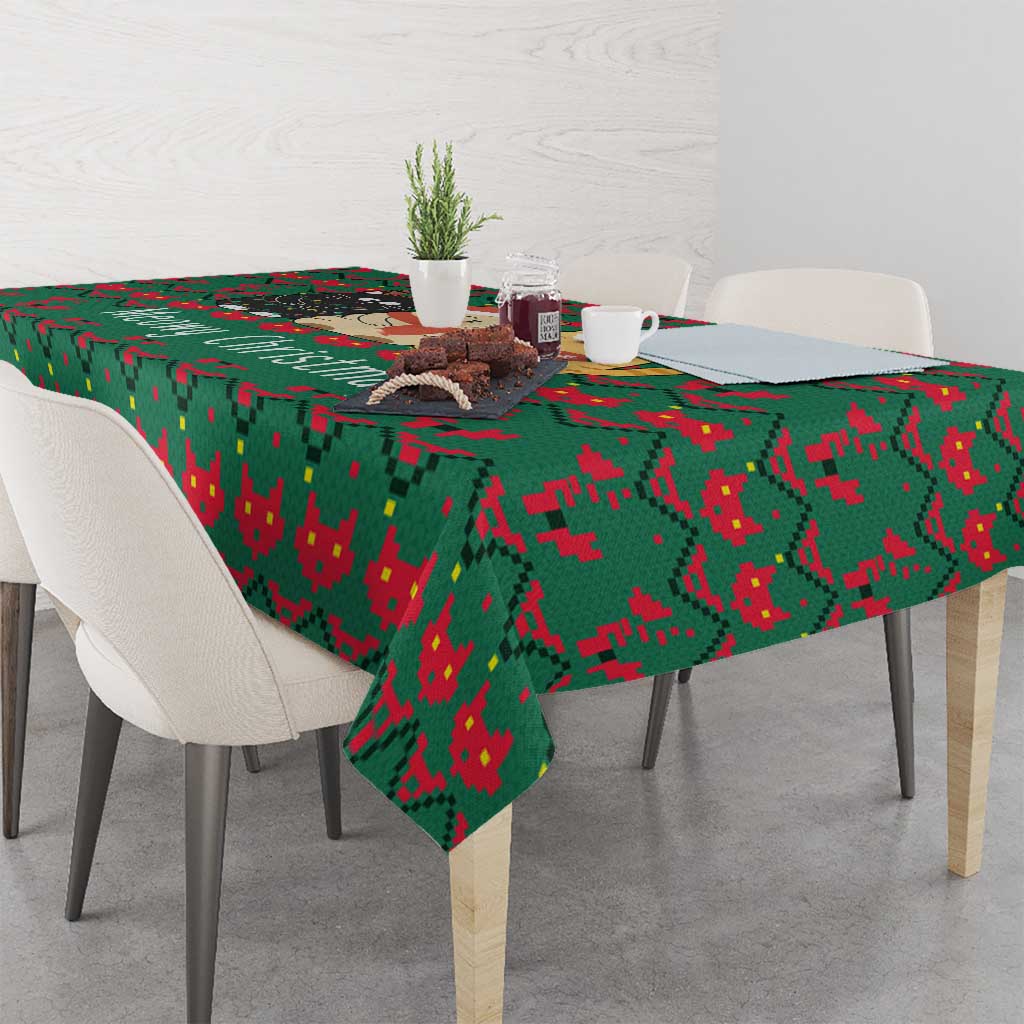 Cat Meowy Christmas Tablecloth Xmas Holiday Patterns - Wonder Print Shop