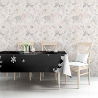 Cat Skull Santa Christmas Tablecloth Xmas Holiday Patterns - Wonder Print Shop