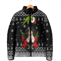 Cavalier King Charles Spaniel Xmas Ball Christmas Padded Jacket Xmas Holiday Patterns - Wonder Print Shop