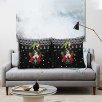 Cavalier King Charles Spaniel Xmas Ball Christmas Pillow Cover Xmas Holiday Patterns - Wonder Print Shop