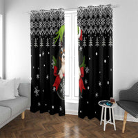Cavalier King Charles Spaniel Xmas Ball Christmas Window Curtain Xmas Holiday Patterns - Wonder Print Shop