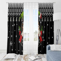Cavalier King Charles Spaniel Xmas Ball Christmas Window Curtain Xmas Holiday Patterns - Wonder Print Shop