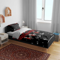 Chicken Farm Christmas Bedding Set Xmas Holiday Patterns - Wonder Print Shop