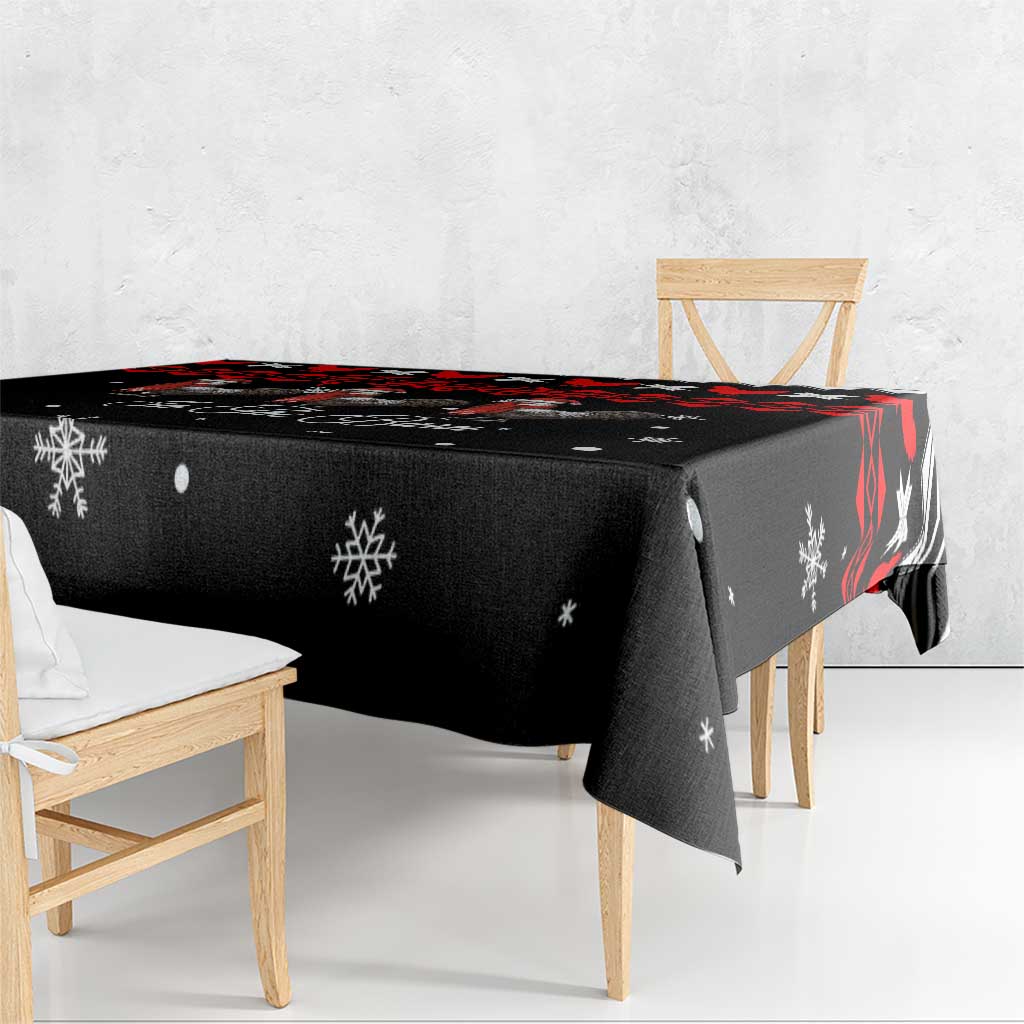 Chicken Farm Christmas Tablecloth Xmas Holiday Patterns - Wonder Print Shop