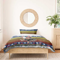 Chicken It Twice Christmas Bedding Set Xmas Holiday Patterns - Wonder Print Shop