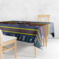Chicken It Twice Christmas Tablecloth Xmas Holiday Patterns - Wonder Print Shop