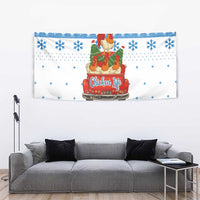 Chicken Life Christmas Tapestry Xmas Holiday Patterns - Wonder Print Shop