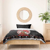 Chicken Stop Christmas Bedding Set Xmas Holiday Patterns - Wonder Print Shop