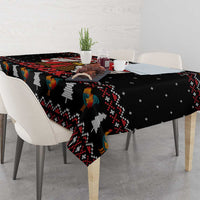 Chicken Stop Christmas Tablecloth Xmas Holiday Patterns - Wonder Print Shop