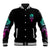 I Can Buy Myself Flowers Smoke Rose Skull Baseball Jacket - Wonder Print Shop