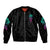 I Can Buy Myself Flowers Smoke Rose Skull Bomber Jacket - Wonder Print Shop