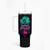 I Can Buy Myself Flowers Smoke Rose Skull Tumbler With Handle - Wonder Print Shop