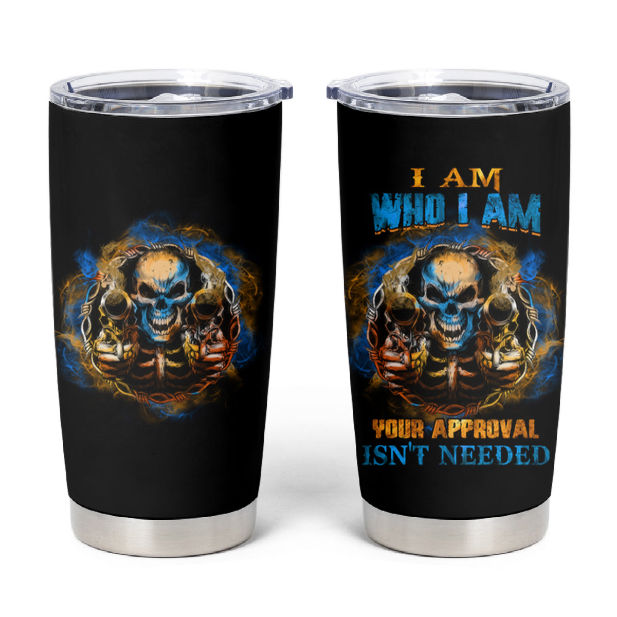 I Am Who I Am Tumbler Cup