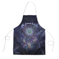 Dreamcatcher Native American Apron Feathers and Starry Night Sky The Dream Weaver Theme - Wonder Print Shop