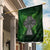 Irish Cross Mix With Shamrock Floral Garden Flag - Wonder Print Shop