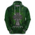 Irish Cross Mix With Shamrock Floral Zip Hoodie - Wonder Print Shop