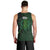 Beer Cup Pattern And Celtic Circle Green Men Tank Top - Wonder Print Shop