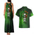 Irish Pride - Skull Cross Mix Couples Matching Tank Maxi Dress and Hawaiian Shirt - Wonder Print Shop