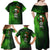 Irish Pride - Skull Cross Mix Family Matching Off Shoulder Maxi Dress and Hawaiian Shirt - Wonder Print Shop